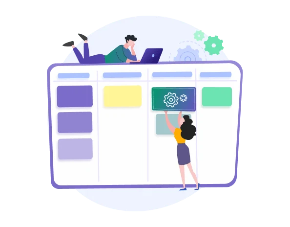 Event admin web app development
