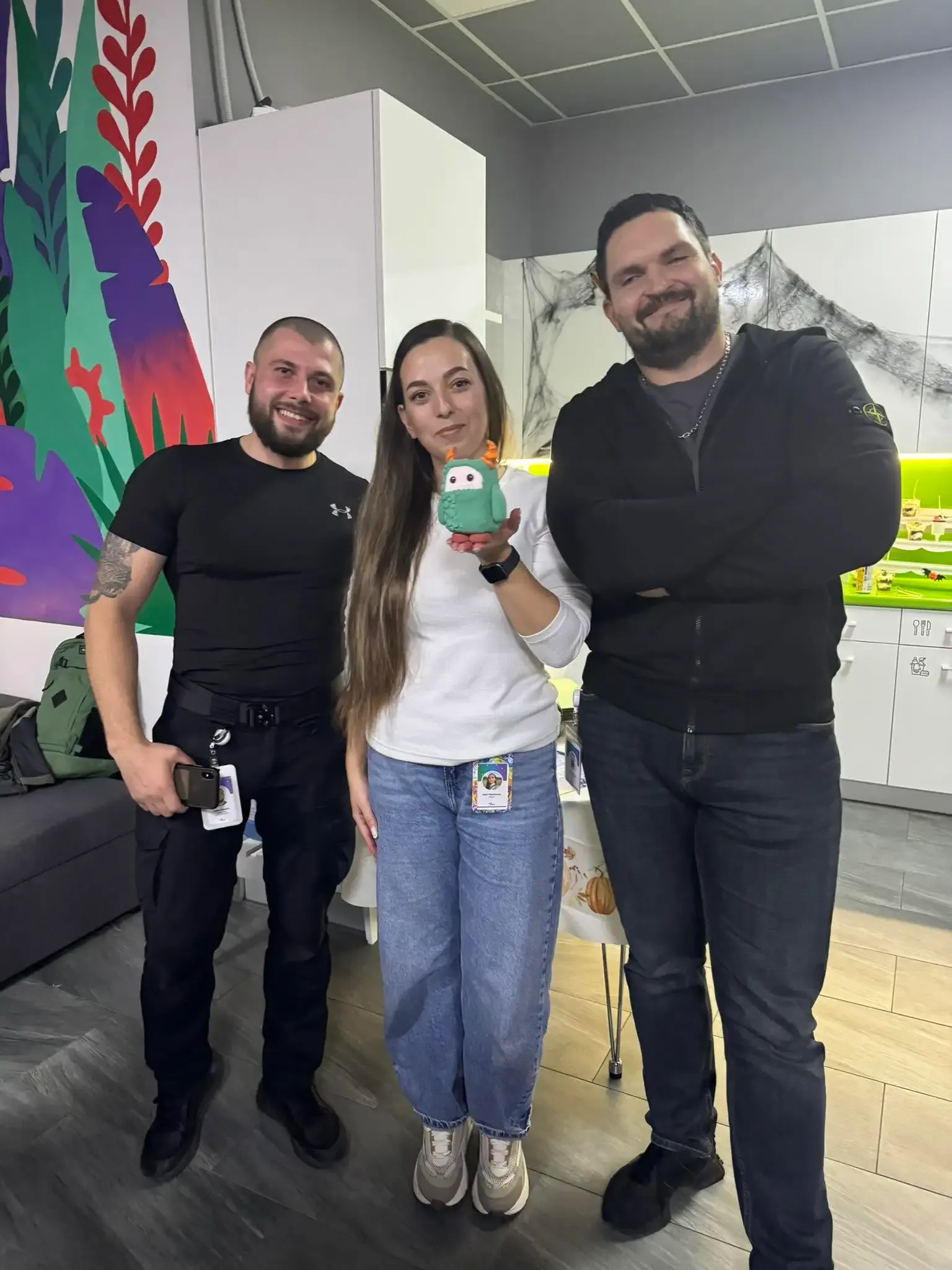 The winning team