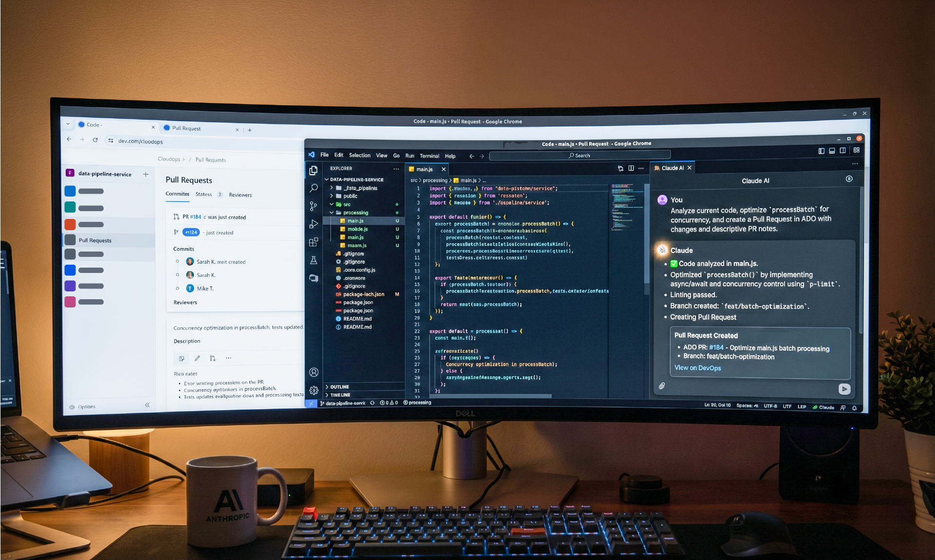 AI Autonomous Pipeline case study – full width banner