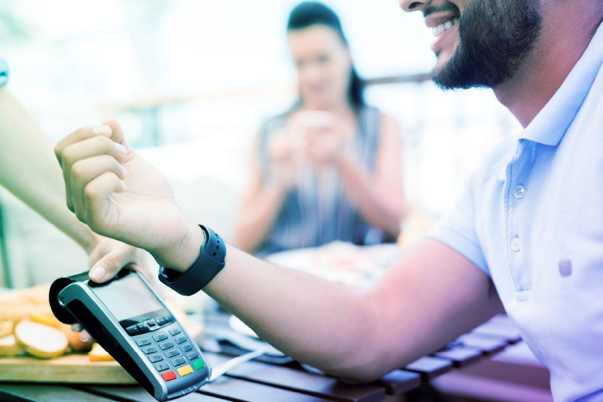 paying with a watch