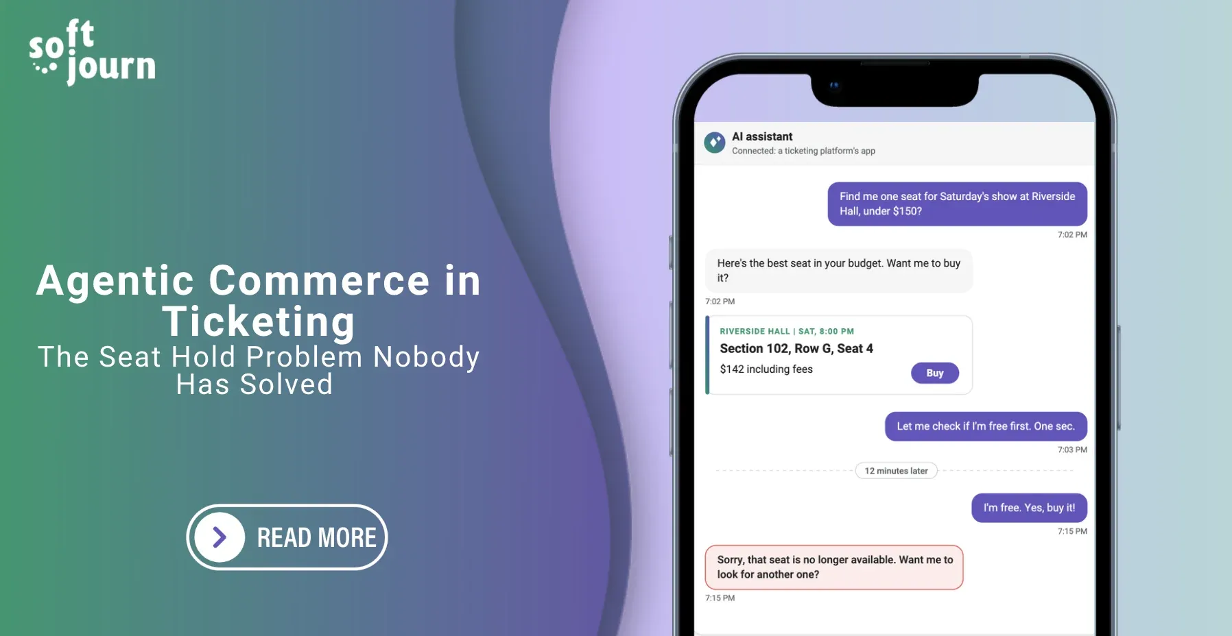 Agentic Commerce in Ticketing: Why Every Major Platform Stopped at the Handoff