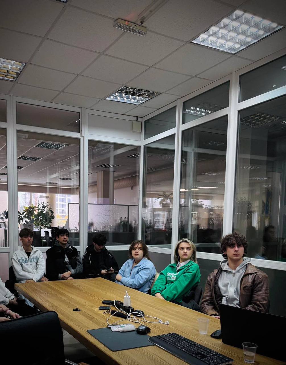 Students visit