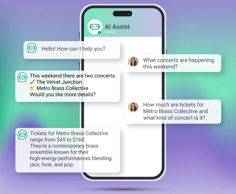 AI-Powered Event Discovery: Helping Fans Find the Perfect Event With Our Ticketing Chatbot